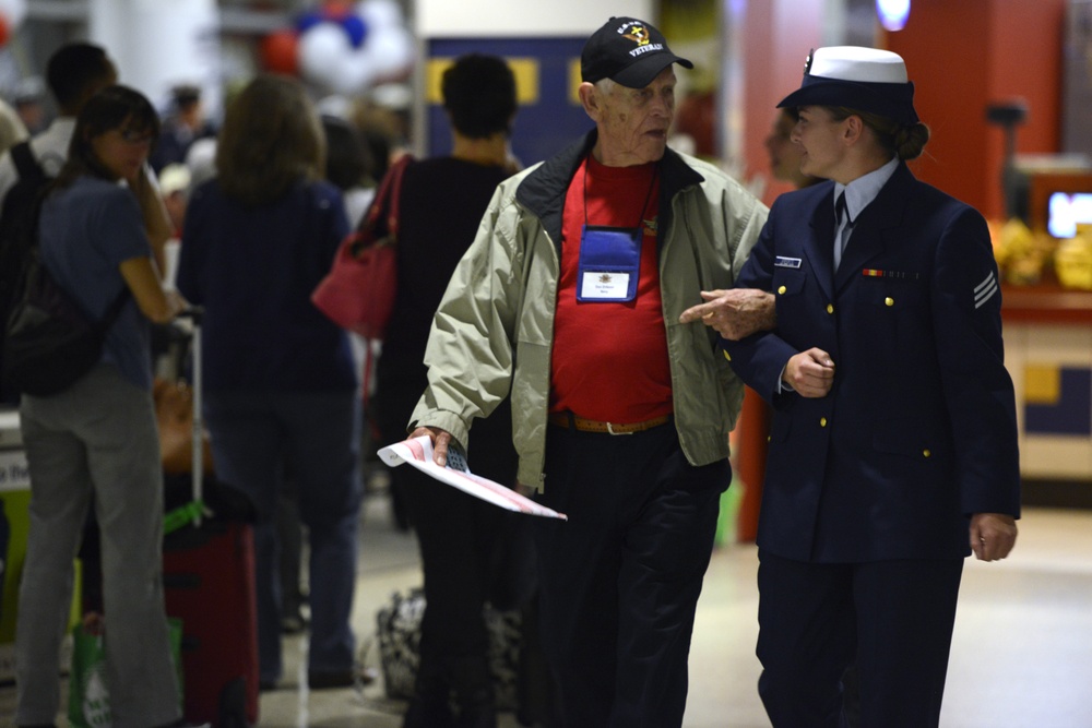 Coast Guard participates in October Puget Sound Honor Flight