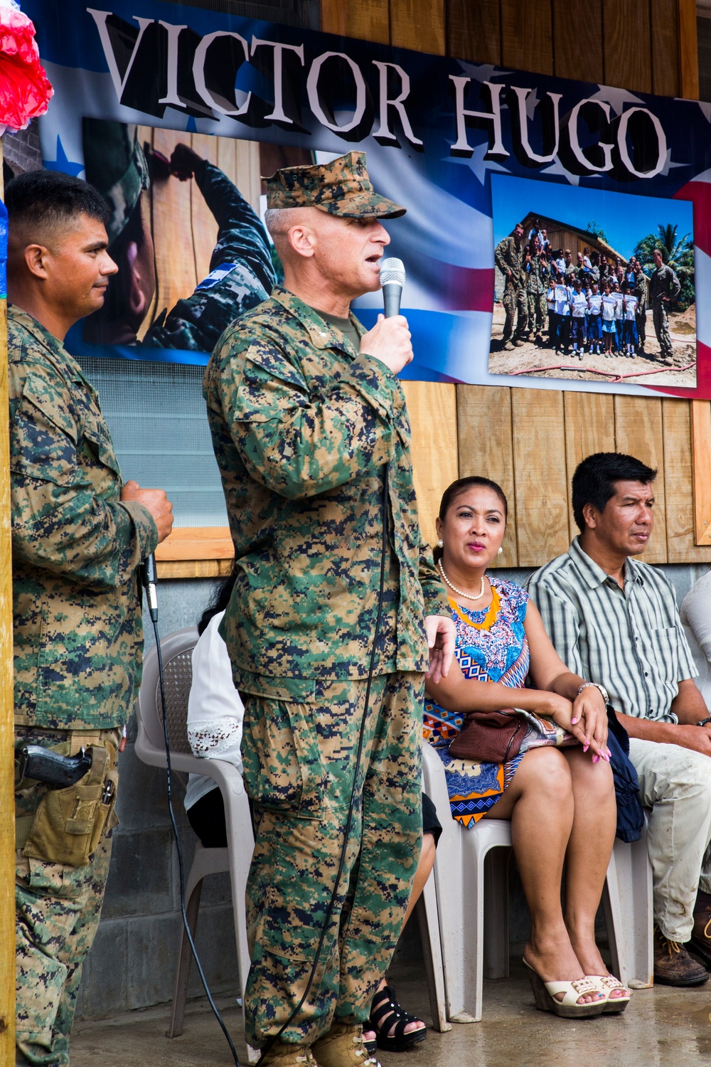 SPMAGTF-SC Marines build third, final school in Puerto Lempira