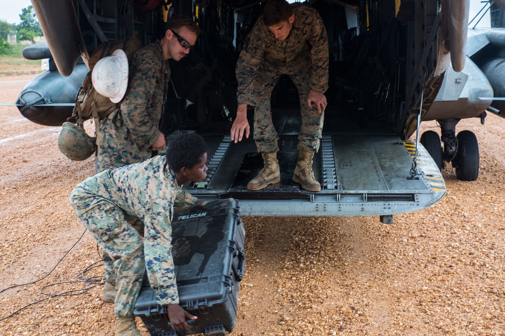 SPMAGTF-SC Marines pack up after successful construction project in Puerto Lempira