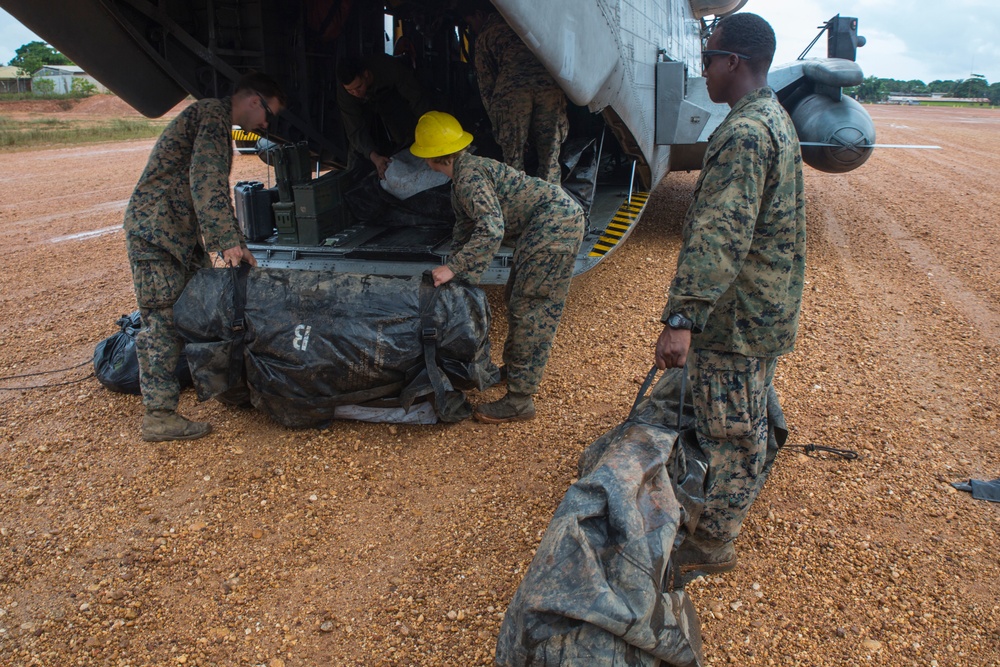 SPMAGTF-SC Marines pack up after successful construction project in Puerto Lempira