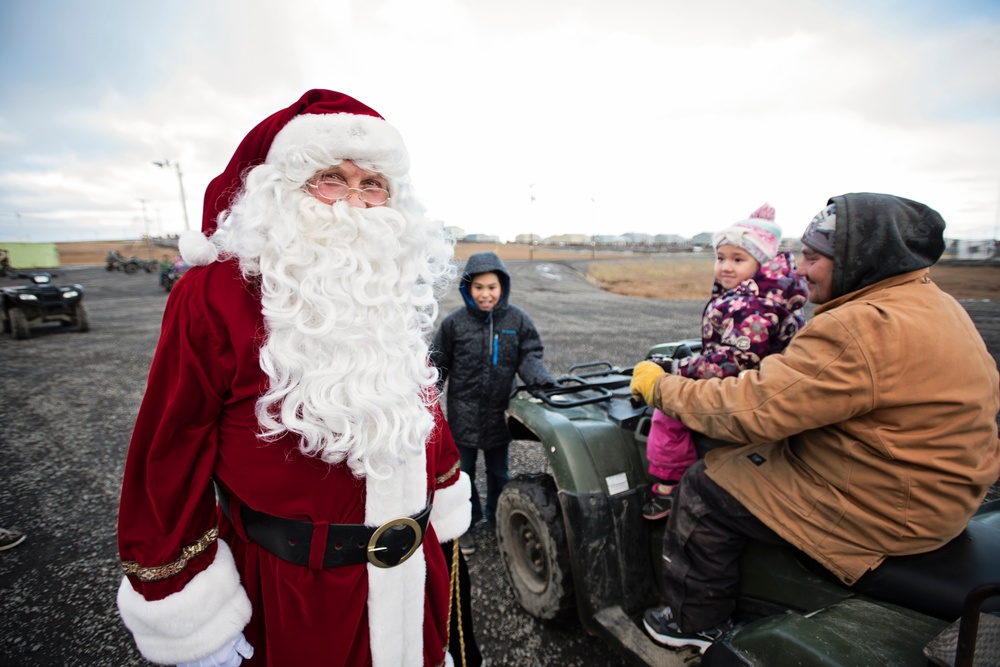 Christmas came early for one Alaska village