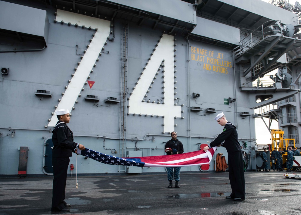 USS John C. Stennis activity