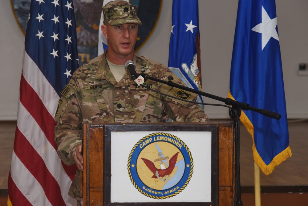 Transfer of authority ceremony