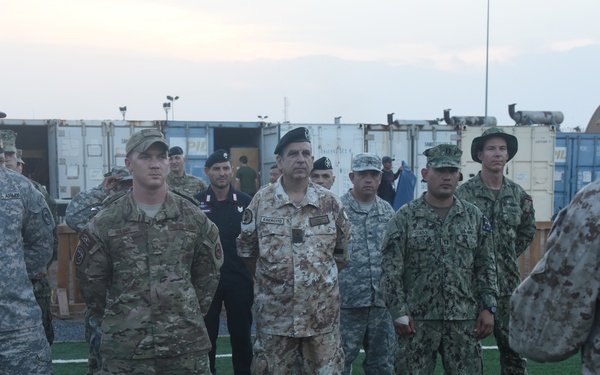 Marine Corps Martial Arts graduation