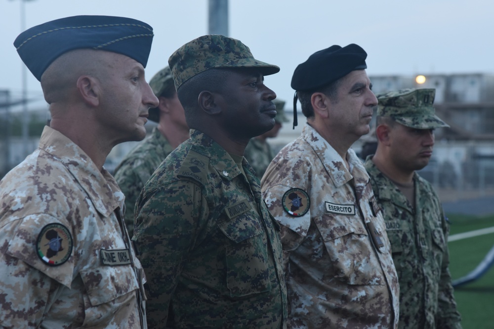 Marine Corps Martial Arts graduation