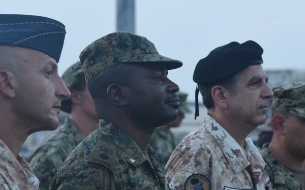 Marine Corps Martial Arts graduation