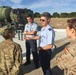 Briefing fuel operations to Spanish Air Force representatives