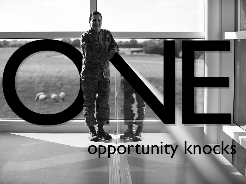 ONE: opportunity knocks