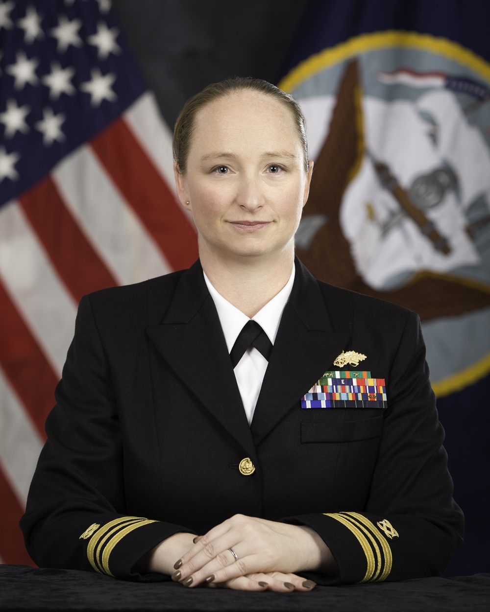 Official portrait, Asset Management Action Officer, Naval Facilities Engineering Command, Lt. Cmdr. Dawn C. Roe, U.S. Navy