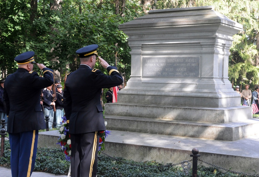 Pres. Rutherford B. Hayes Wreath-Laying Ceremony