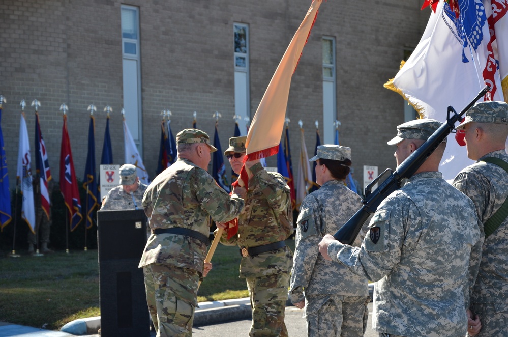 Army Reserve Sustainment Command holds assumption of command ceremony