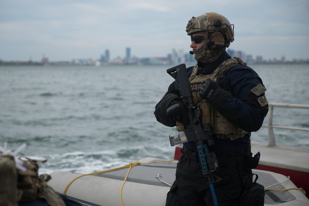 Coast Guard, multiple partner agencies hold exercise in Boston Harbor