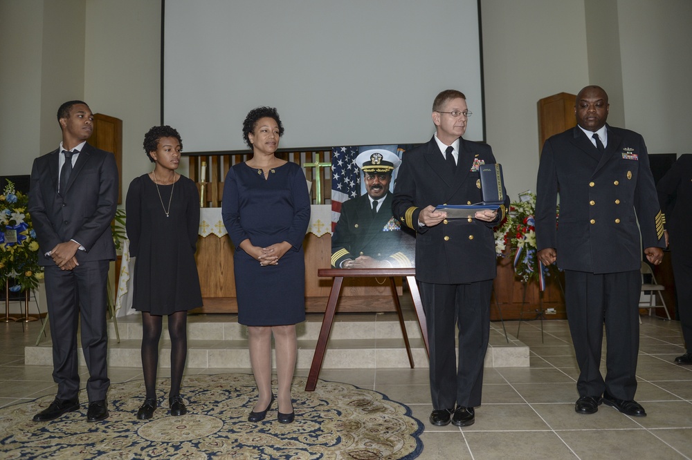 Memorial service in the Mayport Chapel at Naval Station Mayport