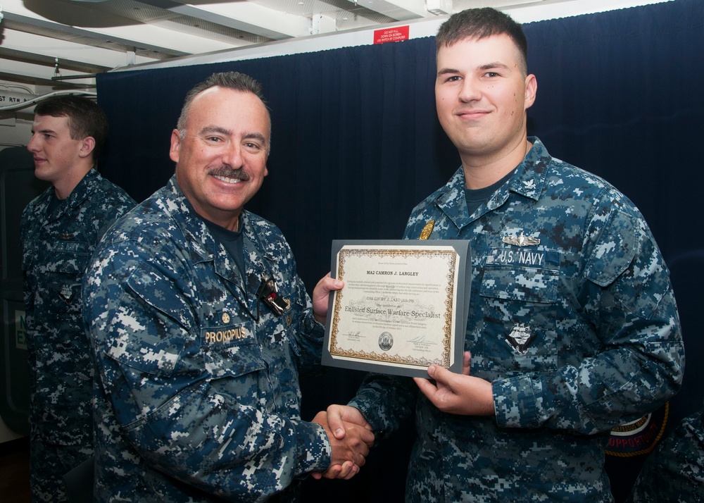 Enlisted Surface Warfare Specialist qualification