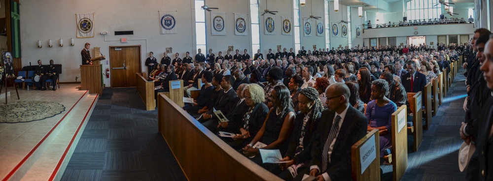 Memorial service in the Mayport Chapel