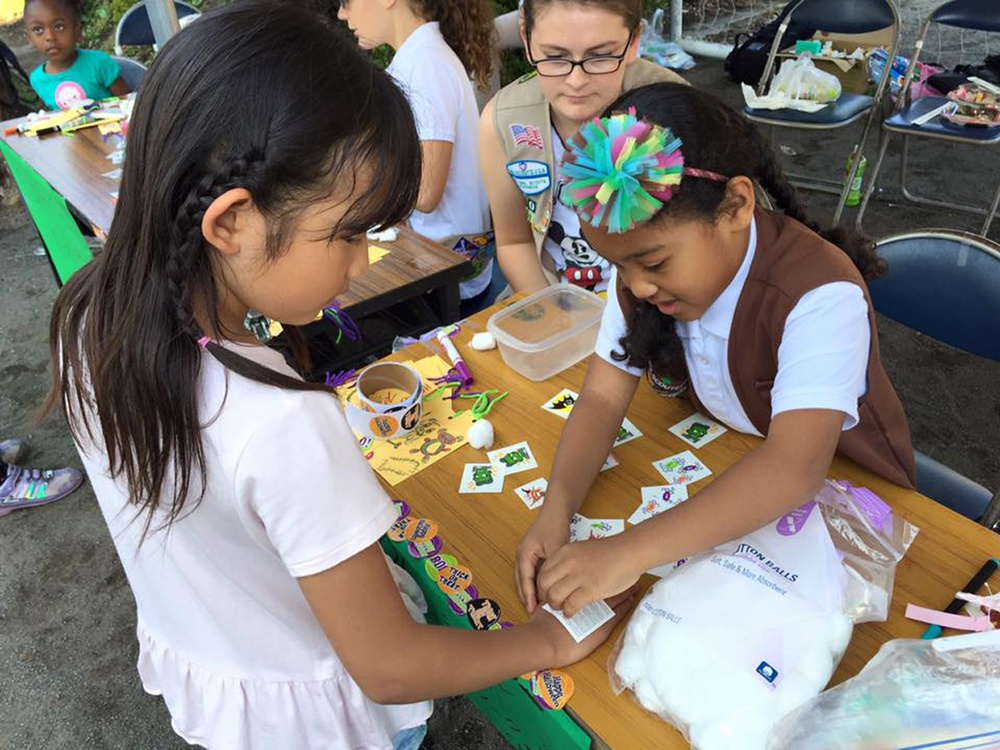 Camp Zama Girl Scouts give back, foster cross-cultural relationships