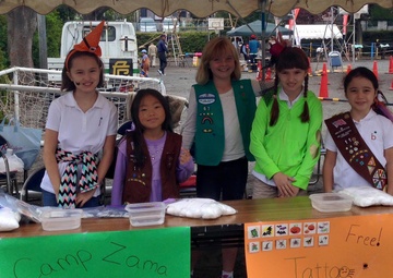 Camp Zama Girl Scouts give back, foster cross-cultural relationships