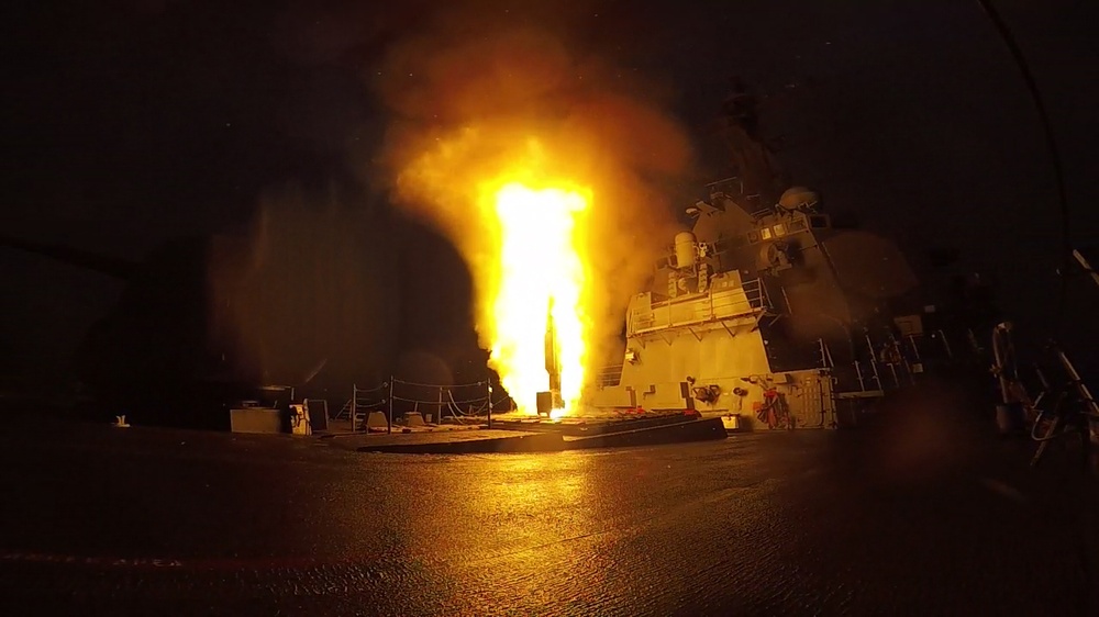 Live-fire test aboard USS The Sullivans