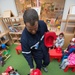 Fire Prevention week: Sparky the fire dog visits Child Development Center