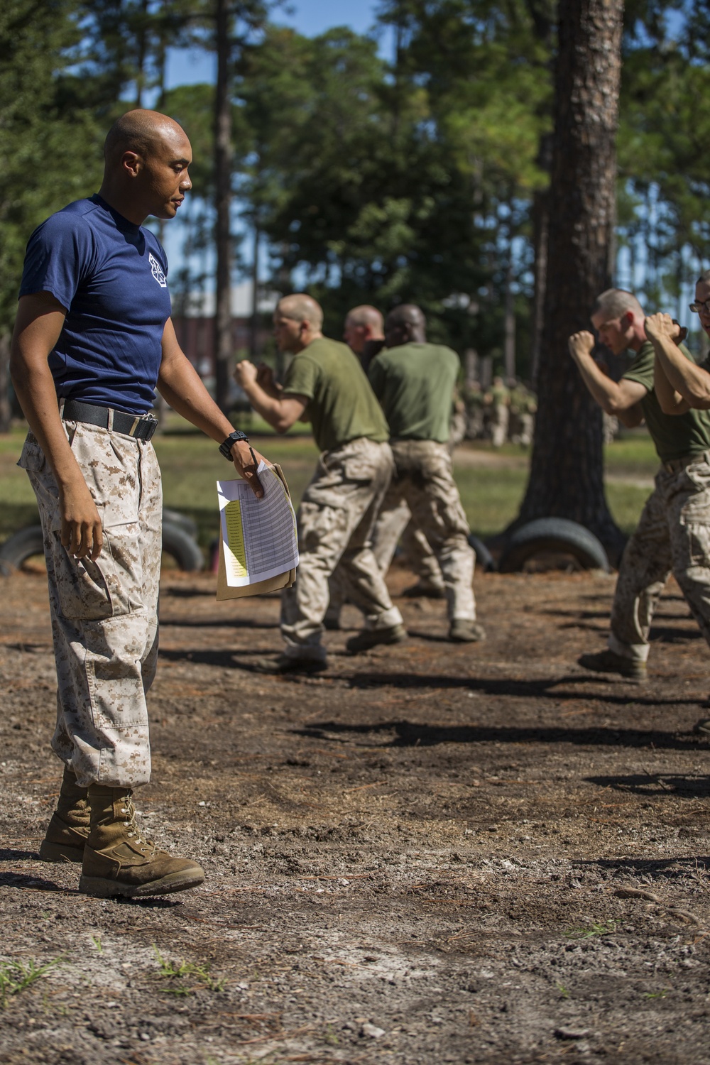 Mike Company – Martial arts qualification – Oct. 8, 2015