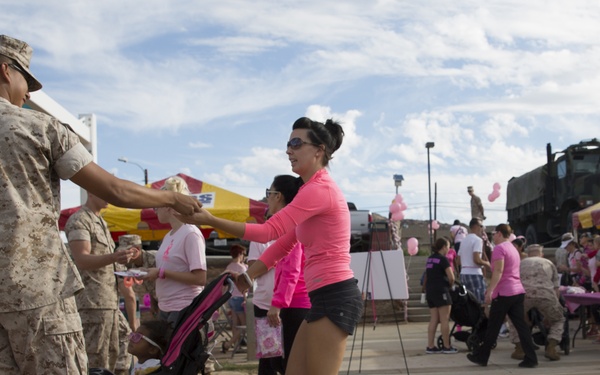 OSC hosts breast cancer awareness walk