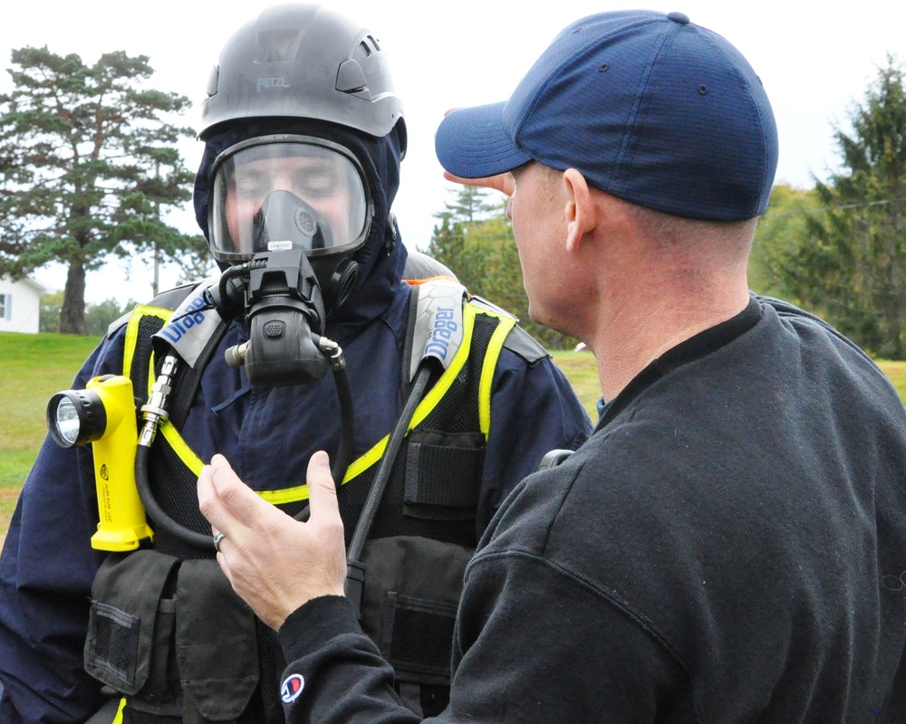 New York National Guard Civil Support Team trains at Fire Training Center