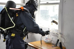 New York National Guard Civil Support Team trains at Fire Training Center