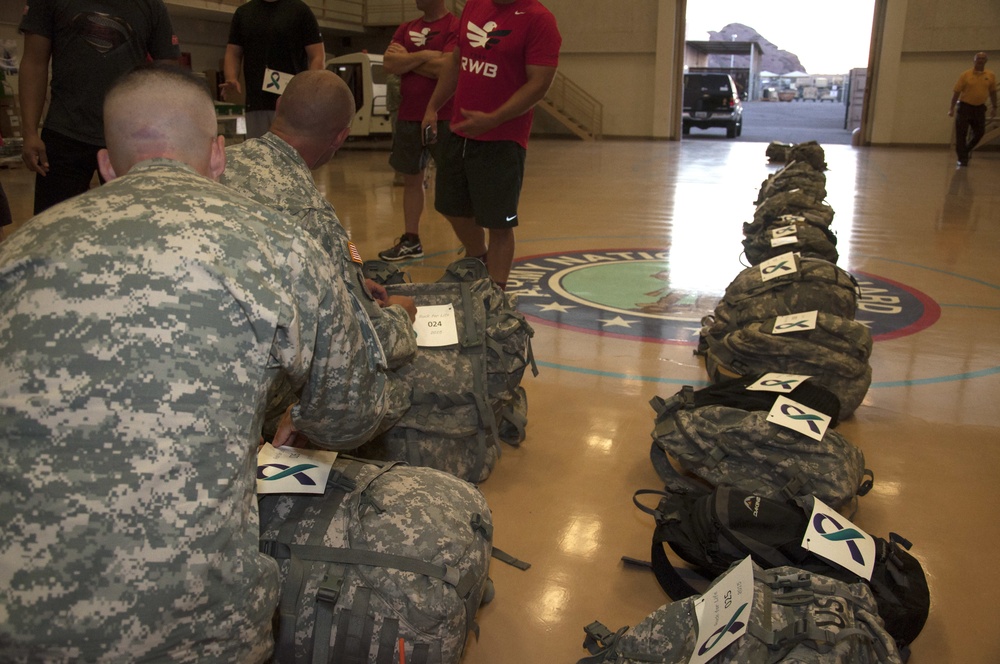 Ruck For Life: Decide to live and let go of the pain