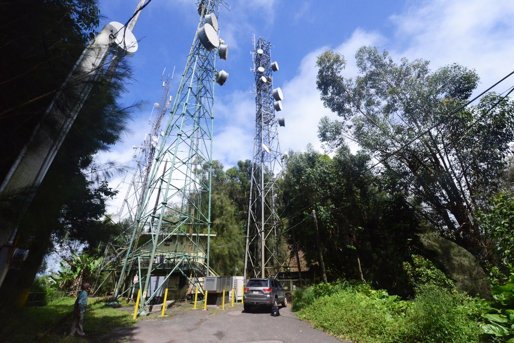 State of Hawaii, Coast Guard public safety microwave communications system
