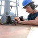 USS Blue Ridge maintenance