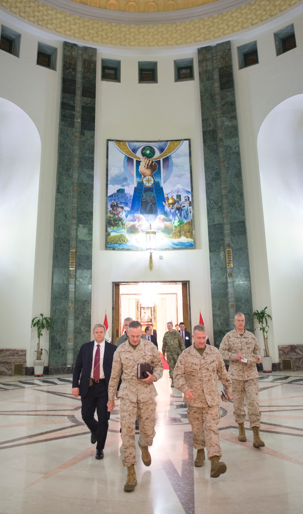 CJCS visits Iraq, October 2015