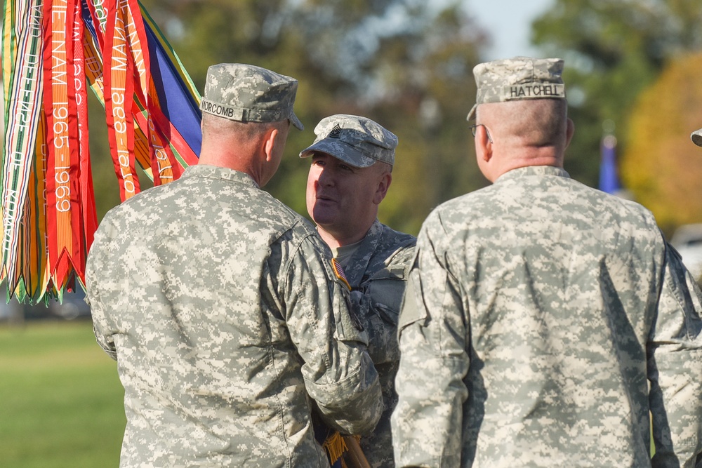 11th Theater Aviation Command welcomes new Command Sergeant Major at change of responsibility ceremony