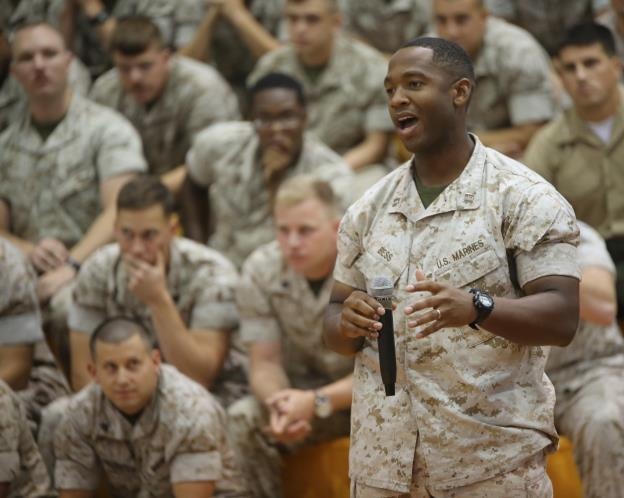 10th Marines raises awareness on domestic abuse