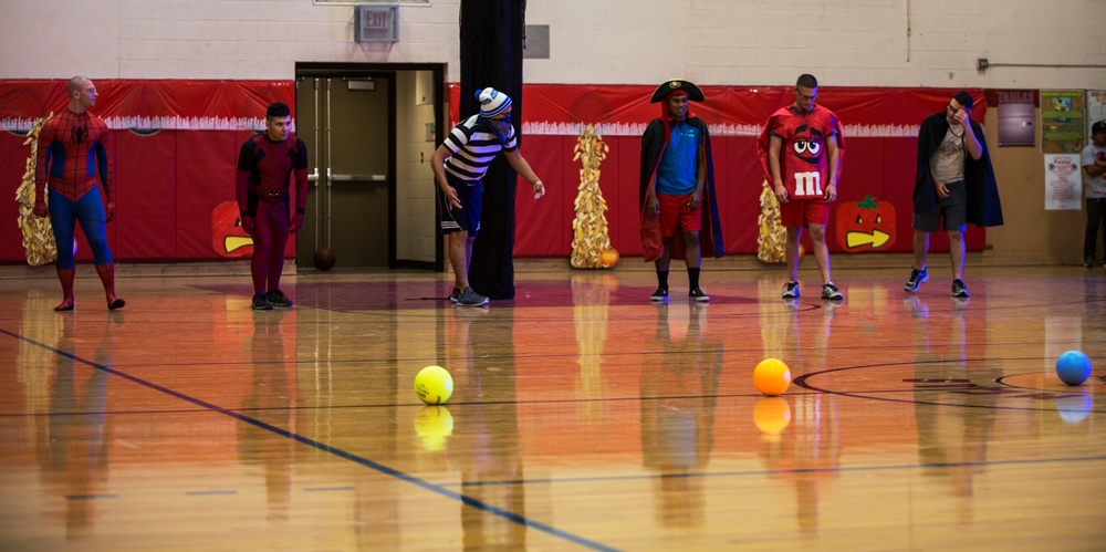 MCAS Yuma Marines participate in Dodge of the Dead Dodgeball tournament