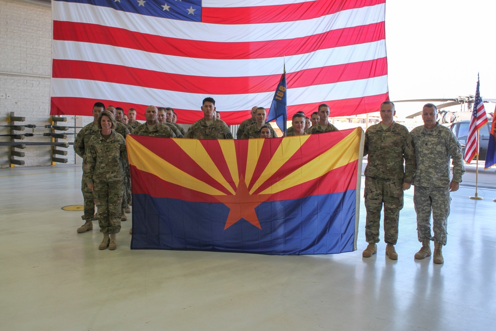 Arizona aviation Guardsmen leave home for deployment to Kuwait