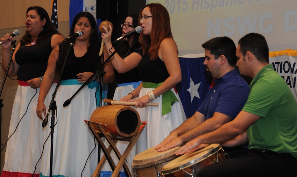 NOAA meteorologist speaks, performs at Navy Hispanic Heritage event