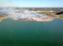 Texas Guardsmen fight fires in Bell County, save 200 homes