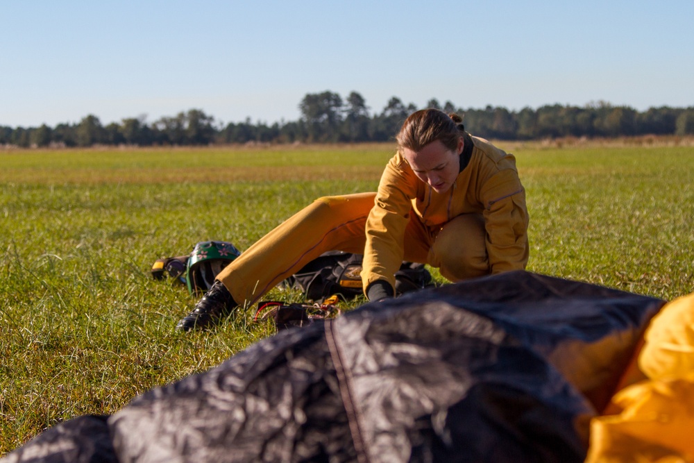 Golden Knights candidate Sgt. Shana Greene