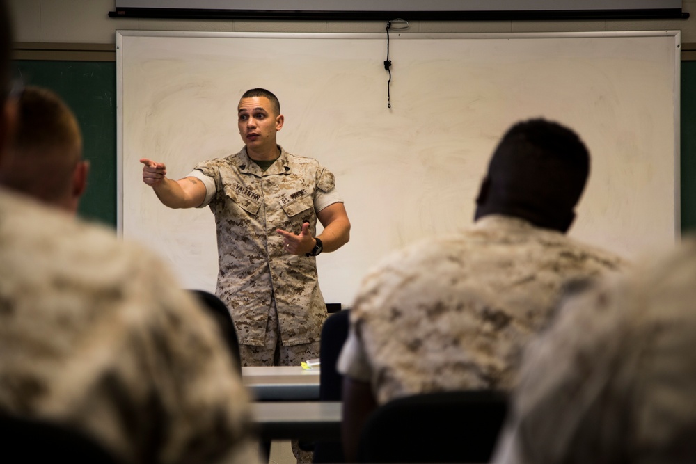 Setting Marines up to lead, succeed