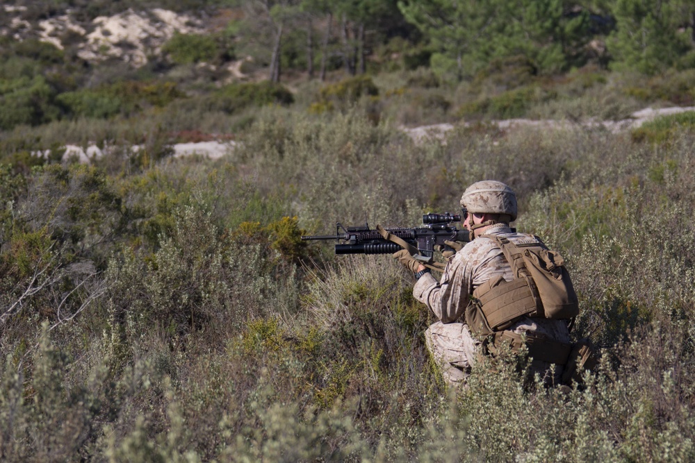 26th MEU and Portuguese Marines live fire exercise