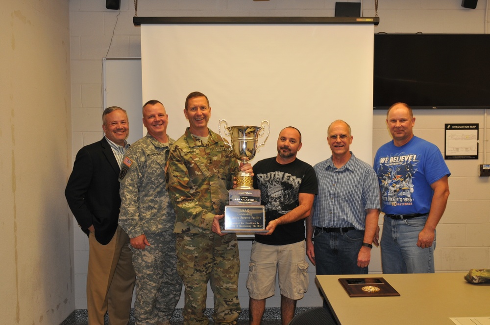 ASF Olathe receives ROA’s Outstanding USAR Aviation Support Facility Award