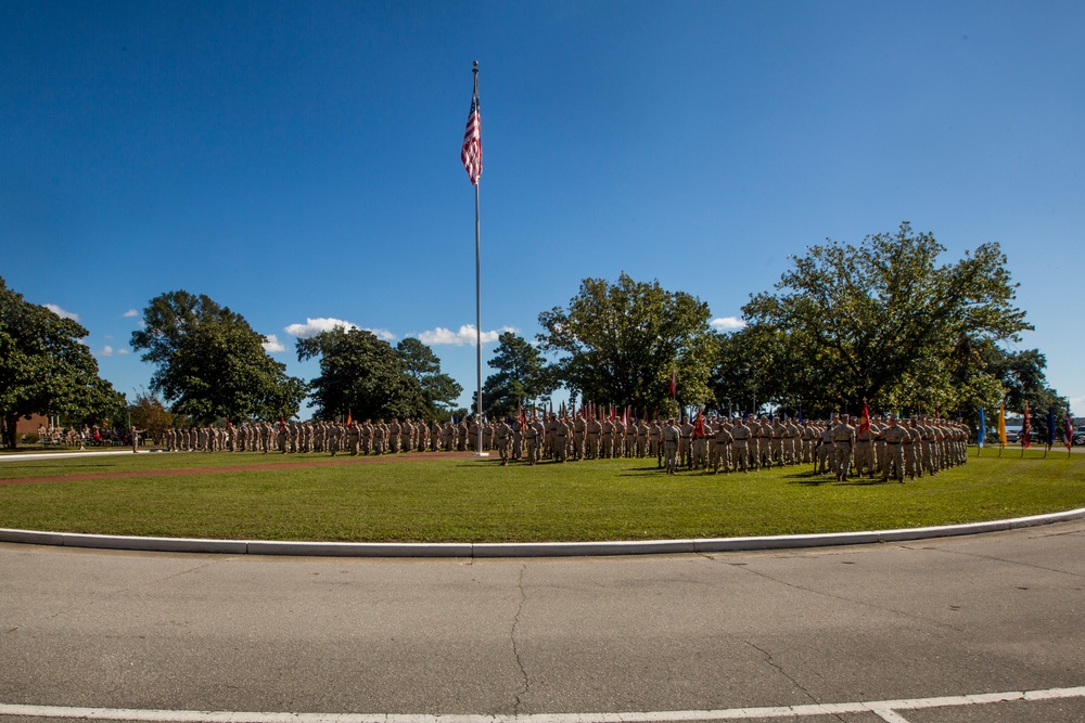 II MEF welcomes new commanding general