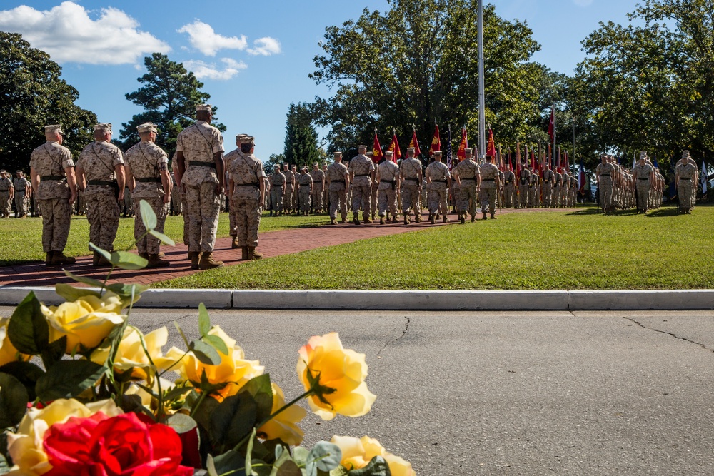 II MEF welcomes new commanding general