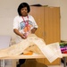 Cody CDC children create pillows for domestic violence awareness