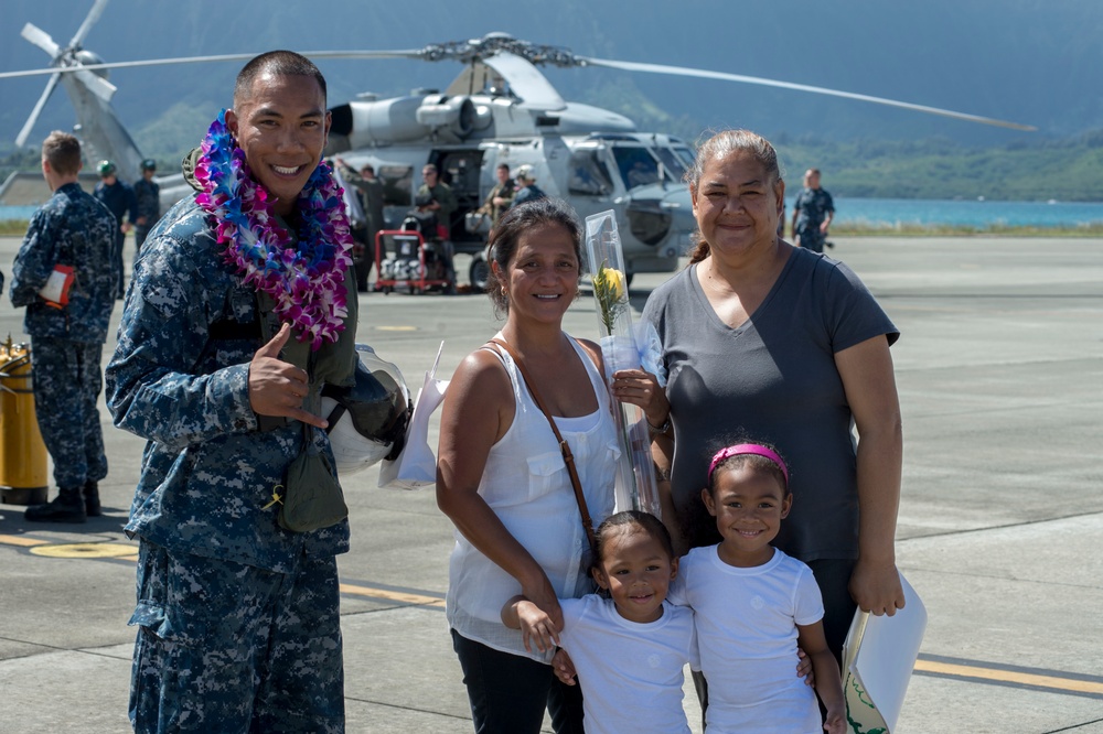 HSM 37 returns home from a seven-month deployment.