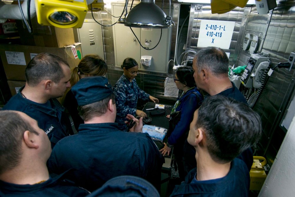 USS Porter operations