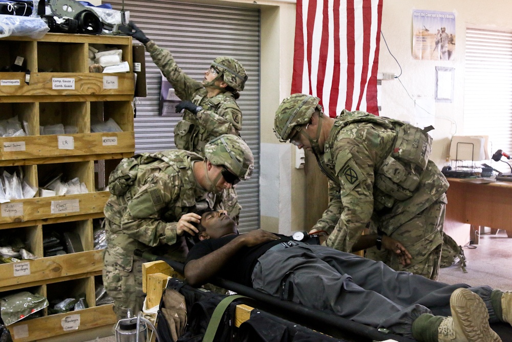 Synchronized mass casualty exercise prepares medics to save lives within the 'Golden Hour'