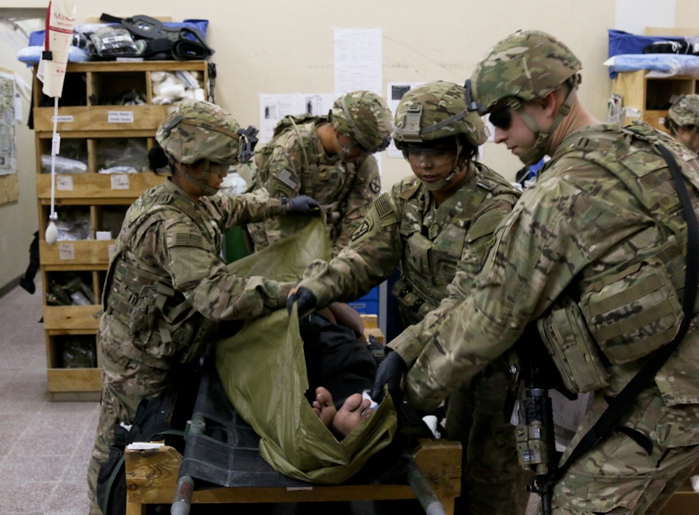 Synchronized mass casualty exercise prepares medics to save lives within the 'Golden Hour'