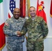 Brig. Gen. William F. Graham visited at Caserma Ederle in Vicenza, Italy