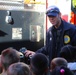 Firefighters educate local elementary school students on fire safety